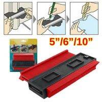 [QQL Hardware Tools]5/6/10In Contour Gauge Duplicator มัลติฟังก์ชั่พลาสติกช่างไม้วัดไม่สม่ำเสมอ Profiler Marker ตัดเครื่องมือ DIY