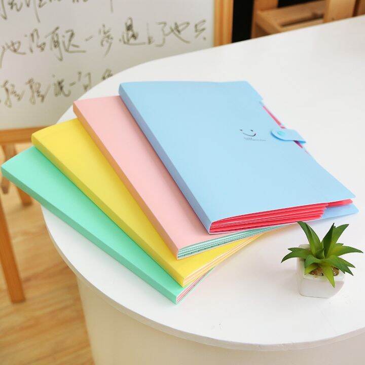 cc-file-organizer-data-book-document-large-capacity-bill-folder-holder-office-stationery-colors