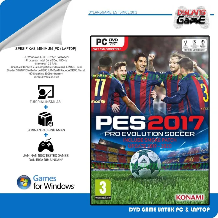 Jual PES 2017 + PATCH 2023 / Pro Evolution Soccer 2017 / PC Games - Normal  - Kab. Cianjur - Imsgamestore