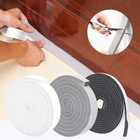 Self-Adhesive Sponge Foam Insulation Tape Door Window Sealing Strip Weather Stripping Soundproof Windproof Dustproof Seal Adhesives Tape