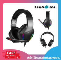 หูฟังคอมฯ หูฟัง หูฟังเกมมิ่ง TSUNAMI M11 7.1 SURROUND SOUND RGB SOFTWARE GAMING รับประกัน 2 ปี