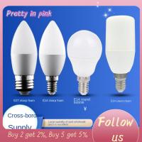 PRETTY IN PINK 1 E14 E27 หลอดไฟเทียน LED 6500K ค่ะ 3W 5W ค่ะ หลอดไฟประหยัดพลังงาน ของใหม่ แสงสีขาว หลอดไฟแอลอีดี ของตกแต่งบ้าน