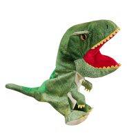 1 Pc Dinosaur Plush Hand Puppets Lifelike Triceratop Tyrannosaurus Rex Hand Puppets for Kids Adults Muppetsfinger Toy