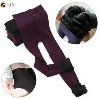 VFBF Women Fashion Knitted Fleece Velvet Cashmere Thick Tights Leggings