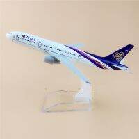 [16cm] Kengpeng โมเดลเครื่องบิน การบินไทย THAI AIRWAYS Boeing 777 (16 cm) มีล้อ และขาตั้งโชว์ ทำด้วยเหล็ก - ของขวัญ ของสะสม ของตั้งโชว์ เสริมฮวงจุ้ย