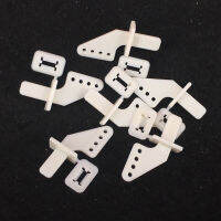 Refreshing 10 Sets Medium Lock On Nylon Control Horn And Clevis For RC Fixed Wing Airplane