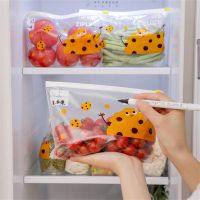 Plastic Wrap Cover Bag Kitchen Storage Organizer Reusable Sealed Zip Bag Food Storage Fresh Wrap Bag Package Organizers