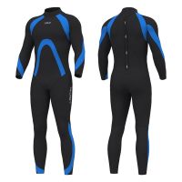 Hevto Wholesale Wetsuits Mens 32mm Neoprene Wet Suits Spearfishing Suit Scuba Back Zipper For Diving Surfing Snorkeling