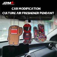 CW NEWRacing Modified Culture Car Air Freshener Hanging Rearview Mirror FragrancePaper PendantHub Shock Absorber