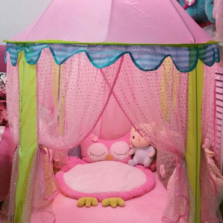 childrens-net-yarn-tent-folding-indoor-ball-pool-game-house-tents-dollhouse-tent-gift-for-kids-games-center