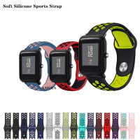 สายซิลิโคนนิ่มสำหรับ Huami Amazfit Bip Lite S U Pro Pop / GTS 2e GTS2 Mini GTS3 /Gtr,สายรัดอะไหล่ขนาด20มม.