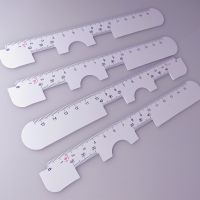 Pd ruler plastic glasses pd ruler flexible rule optometry measurement distance glasses accessories