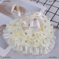 pime MALL กุหลาบหัวใจแหวนหมอนแต่งงานแต่งงานแต่งงานแต่งงานหมอนแต่งงานวงดนตรี Halter