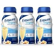 Lốc 6 chai sữa nước pha sẵn dinh dưỡng Ensure Original hương vị chuối nhập