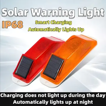 Solar beacon deals flashing warning light