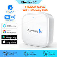 TTLOCK APP G2G3 WiFi เกตเวย์ Hub สมาร์ทล็อคประตูปลดล็อคบลูทูธเพื่อแปลง Wi-Fi สมาร์ทบ้านสะพานเสียงสำหรับ Alexa