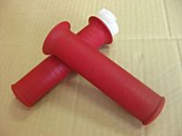 HONDA CB125S XL100 XL125 XL175 HANDLE GRIP &amp; FILLING THROTTLE "RED" SET #ปลอกแฮนด์ สีแดง พร้อมไส้เร่ง