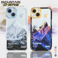 C-SAW 【Mountain Face】Compatible For iPhone Case For iPhone 14 13 Pro Max 12 Pro Max 11 Pro Max 7 8 Plus SE 2020 X Xs Max XR Soft Case