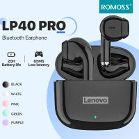 Lenovo LP40 Pro หูฟังบลูทูธ Lenovo หูฟัง LP40 PRO TWS BT5.1 พร้อมไมค์ในตัว ดีเลย์ต่ำ กันน้ำ สําหรับ IOS Android