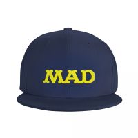 Baseball Rugby [hot]MAD Hat logo Men WomenS Cap Funny Anime Magazine Cap