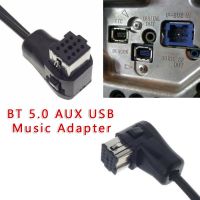 BT 5.0 AUX USB Music Adapter MIC Audio Cable For Pioneer Radio IP-BUS P99 P01