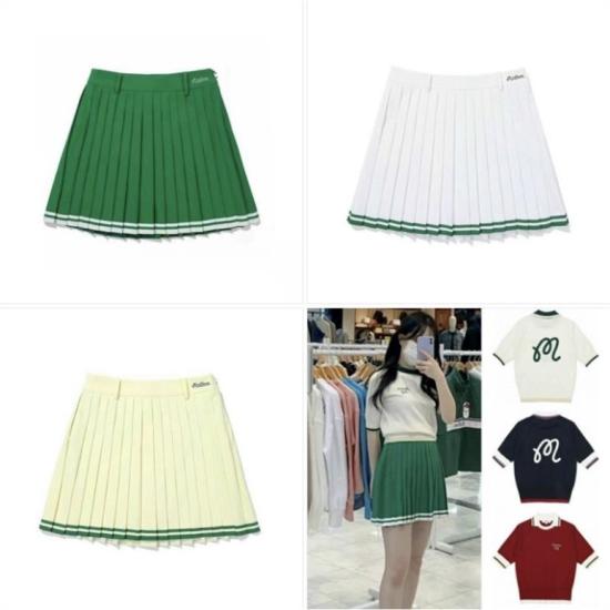 Chân Váy Golf Nữ CHIDU Màu Vàng Chất Liệu Cotton Co Giãn - TA039 - Chân váy  | ThờiTrangNữ.vn