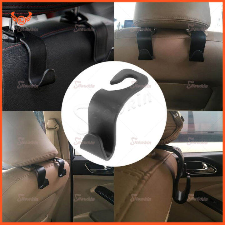 creative-car-seat-truck-coat-hooks-organizer-พนักพิงศีรษะสากลติดตั้งที่เก็บข้อมูลผู้ถือถุงอัตโนมัติแขวน