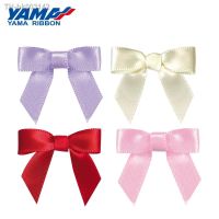 ∏✠☸ YAMA Wide 34mm±3mm High 29mm±3mm Shape Hand Bow 200pcs/bag Satin Plain Taffeta Ribbon Diy Flower Party Hair Bows Toy Wedding