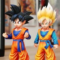 ฟิกเกอร์ PVC อนิเมะ Dragon-Ball TeaGod Son-Goten Trunks Gros1/6 Series Gk 05 สี