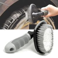 【CC】∏✌  T-bend Handle Car Cleaning Detailing Hub Tools Bristle Tire Wholesale