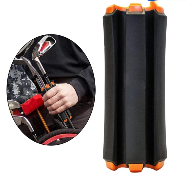 Portable Golf Club Carrier, Golf Bag Tubes Organizer Stand for Holding