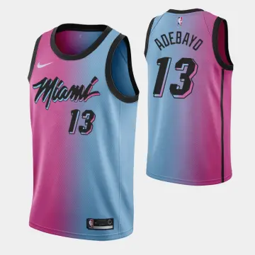 New Miami Heat Hassan Whiteside Nike City Edition Swingman Jersey  Men's Vice NBA