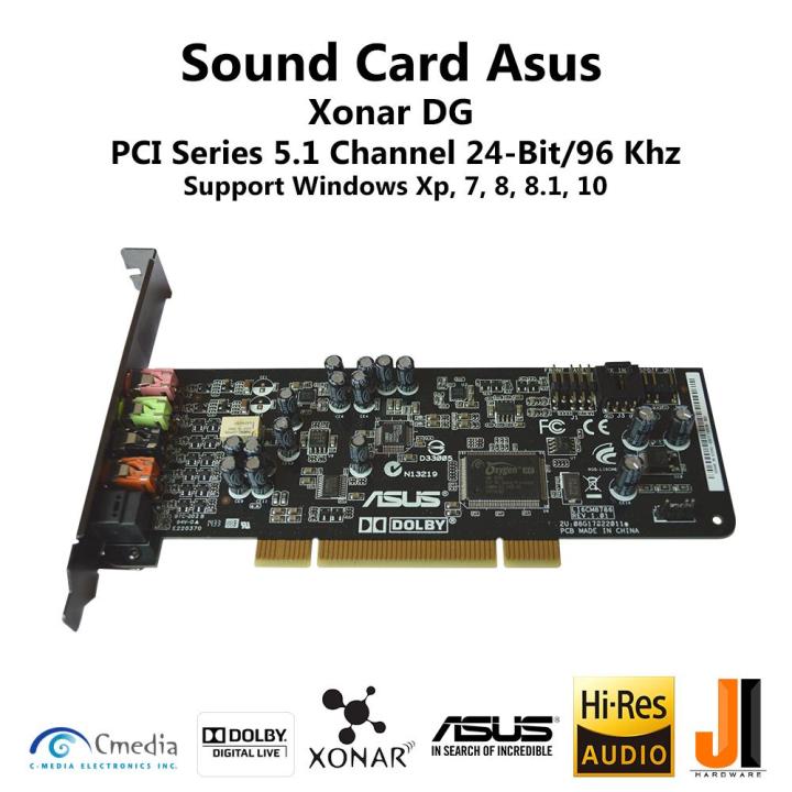 sound-card-asus-xonar-dg-5-1-channel-pci-มือสอง