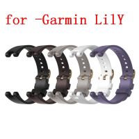 Strap Silicone Bracelet For -Garmin LilY Smart Watch Replacement Wristband Watchband Accessories LED Strip Lighting