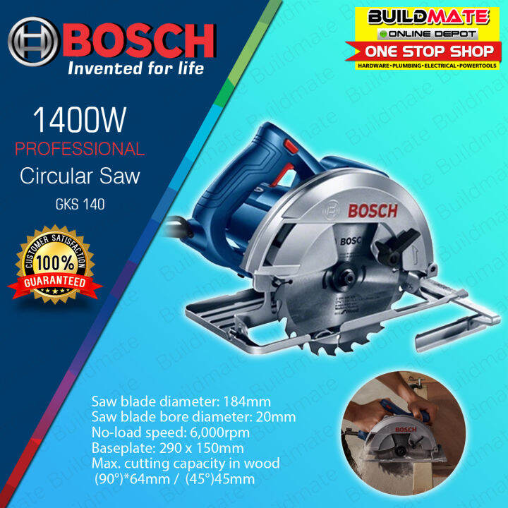 Professional Circular Saw 1400W Wood Cutting Power Saws Cutting Saw Heavy Duty Electric Saw