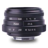 ใหม่มาถึง Fujian 35มม. F1.6 C Mount กล้องกล้องวงจรปิดเลนส์ II สำหรับ N1 Fujifilm Fuji NEX Micro 4/3 EOS B