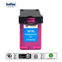 Befon เข้ากันได้กับตลับผงหมึกสี301xl อะไหล่สำหรับ Hp 301 Xl สำหรับ Deskjet 1050 2050 3050 2150 3150 1010 1510เครื่องพิมพ์2540