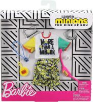 Barbie Storytelling Fashion Pack of Doll Clothes Inspired by Minions Type C Nacw 15ex ชุด เสื้อผ้า ตุ๊กตา บาร์บี้ ของแท้