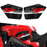 สำหรับ Yamaha T R 9 GT TR9 Gt 3เมตรรถจักรยานยนต์ลื่นถัง Pad สติ๊กเกอร์ป้องกันเข่าจับรูปลอกอุปกรณ์กันน้ำ