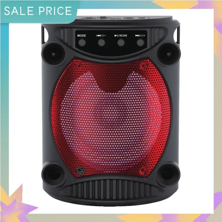 [Super Tech]Super Bass Portable Bluetooth Speaker with Mic BT1418(4