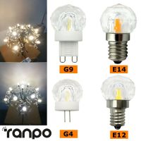 [HOT QQZIWWUJJWG 104] LED จี้แสง E12 E14 G4 G9หรี่แสงได้คริสตัลโคมระย้าหลอดไฟเปลี่ยน K9แก้วโคมไฟ Drolight AC 110โวลต์/220โวลต์4วัตต์