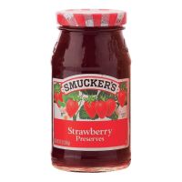 ราคาส่ง สมัคเกอร์ส แยมสตรอว์เบอร์รี่ 340 กรัม Smuckers Strawberry Jam 340 g ล็อตใหม่ โปรคุ้ม เก็บเงินปลายทาง