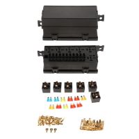 【YF】 1 Set Car 11-Way Fuse Holder Block Circuit Protector Terminals