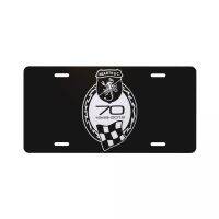 Fiat Abarth Car Pattern 6inX12in Metal car license plate decoration