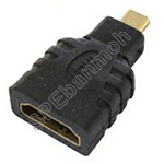 ปลั๊กแปลง HDMI HDMI Adaptor-002 ปลั๊กแปลง HDMI Female-Micro HDMI