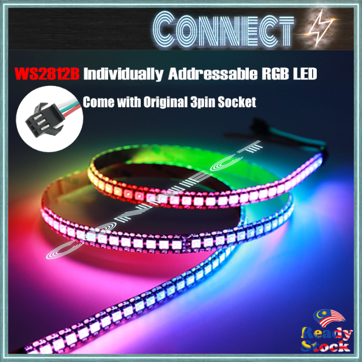 ARGB WS2812B Led Light Strip 5v 60 Leds Per Meter Rgb Led Strip WS2812B