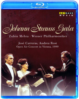 Johann Strauss celebration carrerasmehta (Blu ray BD25G)