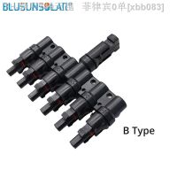 【CW】☽  2T 4T 5T 6T Branch Parallel Connection 30A 50A  Paraeel Y Connectors TUV Panel PV Cable