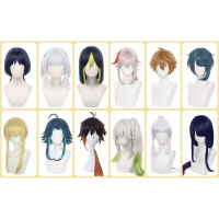 Holoun Genshin Impact Cosplay wig wanderer Kamisato Ayaka Lumine Ajax Xiao Kaedehara Kazuha Zhongli Aether Nahida Sucrose Venti Comic Con Evening Party Prom Birthday Gift Christmas Halloween