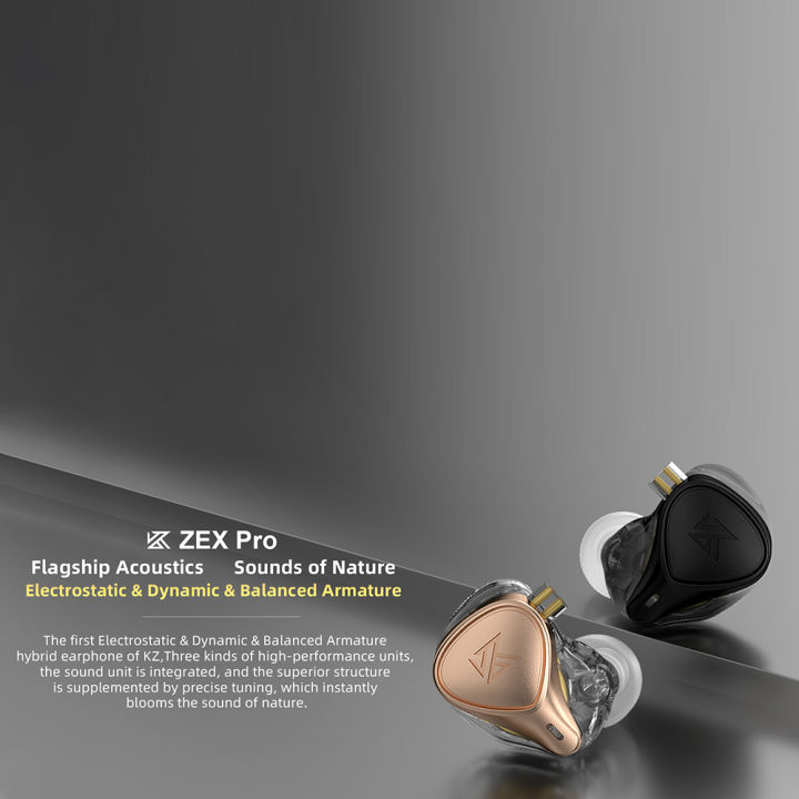 kz-zex-pro-wired-headset-hybrid-hanging-in-ear-monitor-metal-earphone-noice-cancelling-sport-music-headphones-with-mic-gamer